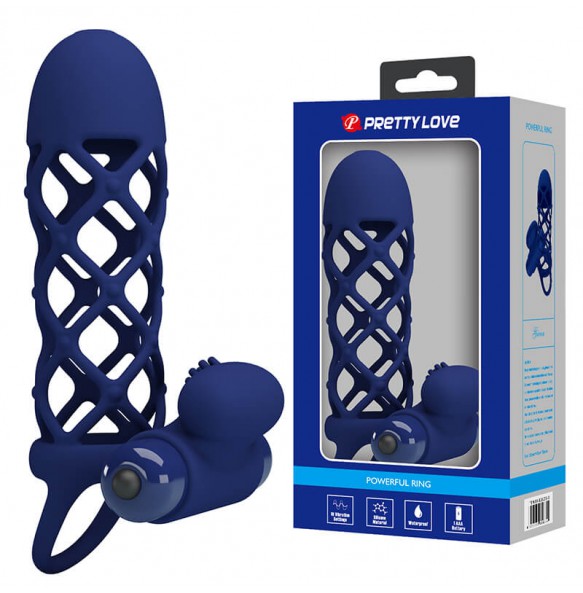 PRETTY LOVE - JiAn Extended Penis Sleeve (L:11.5cm - D:3.6cm)